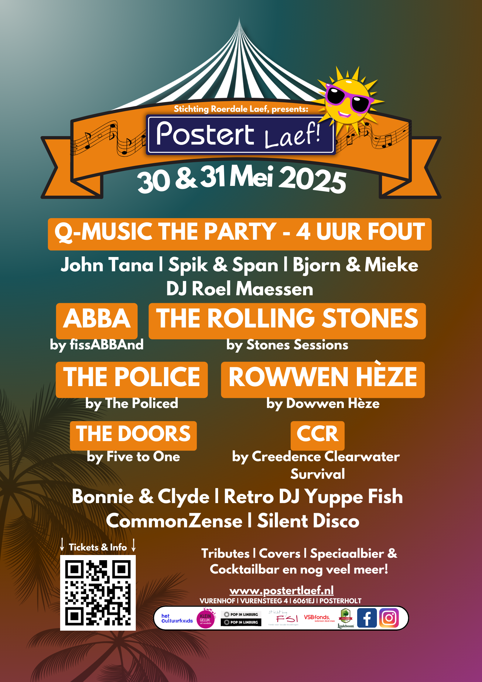Postert Laef! Festival Poster 2025 (42 x 59.4 cm)